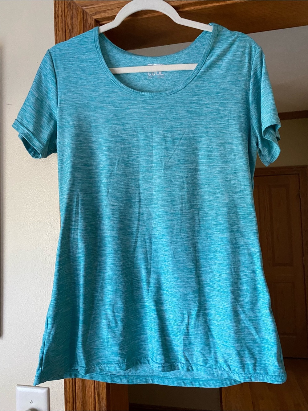 32 degrees Cool Women’s Scoop Neck Active Tee - Teal size L